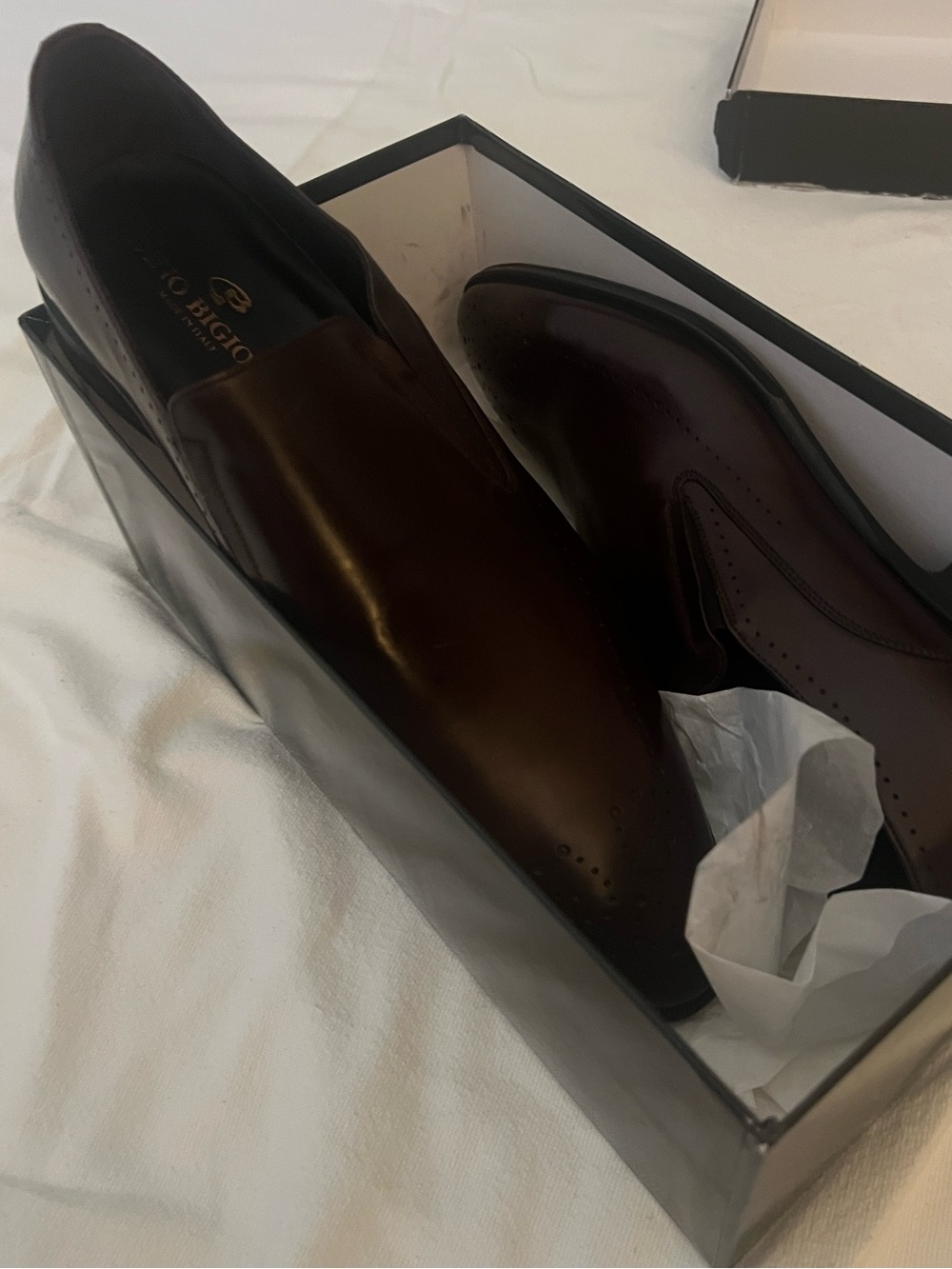 Dino Bigioni Black Shoe with box